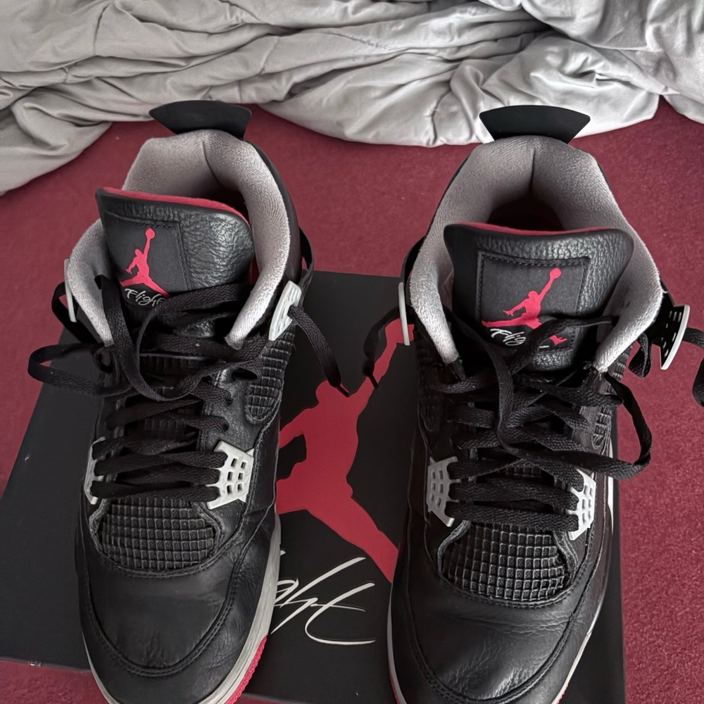 Jordan Black and Red Men's Shoes